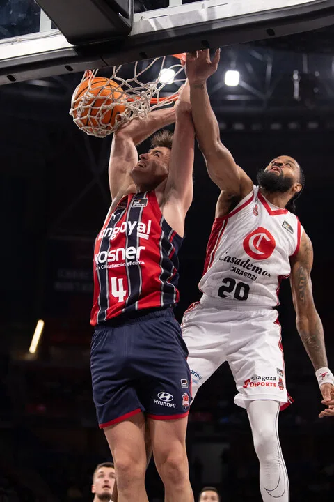 Partido histórico de Rafa Villar. Logra la mejor valoración de un jugador nacional del Baskonia con 21 años desde 2002