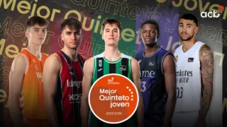 Rafa Villar elegido en el Mejor Quinteto Joven de la Liga ACB 25/26