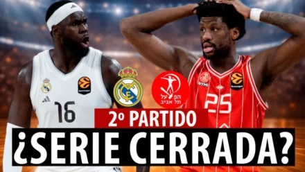 SergioBasket_vlogs. Real Madrid pone el 2-0 en la serie ante Hapoel