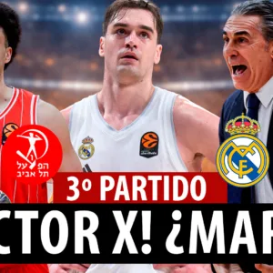 SergioBasket_vlogs. Hapoel gana al Real Madrid y pone el 2-1