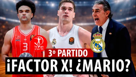 SergioBasket_vlogs. Hapoel gana al Real Madrid y pone el 2-1