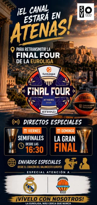 SergioBasket_vlogs. Las semifinales de la Final Four de Euroliga en directo