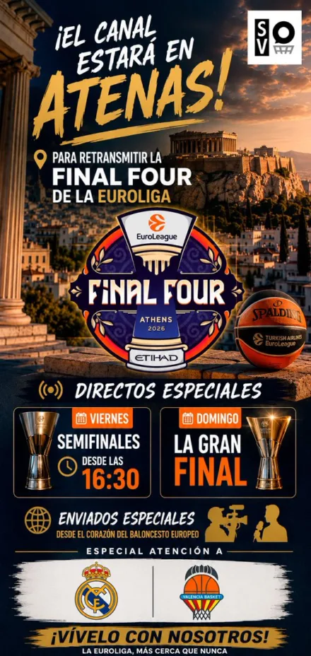 SergioBasket_vlogs. Las semifinales de la Final Four de Euroliga en directo