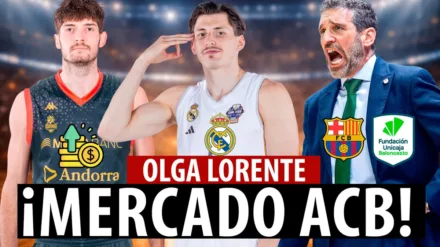 SergioBasket_vlogs. Mercado ACB con Olga Lorente