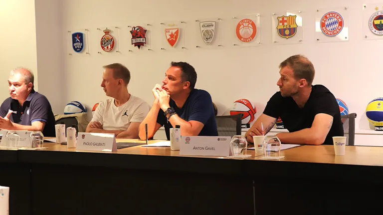 Paolo Galbiati ha estado presente en la reunión anual de entrenadores de Euroliga celebrada en Barcelona